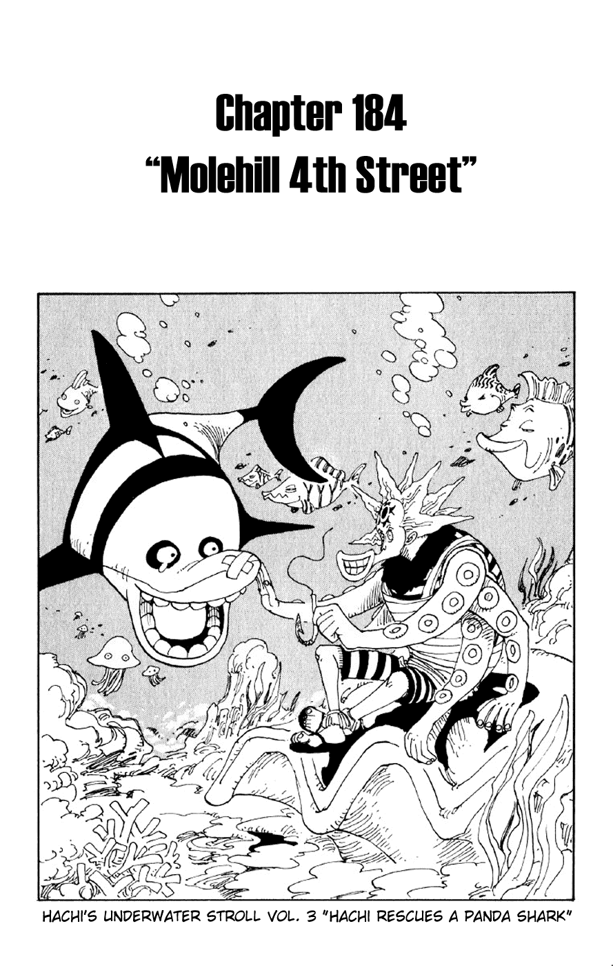 One Piece, Chapter 184 image 01